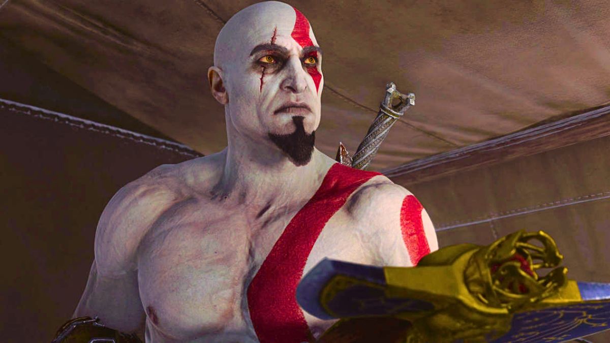 Fã de PlayStation Cria Capas Estilo PS1 para Jogos Modernos kratos grego