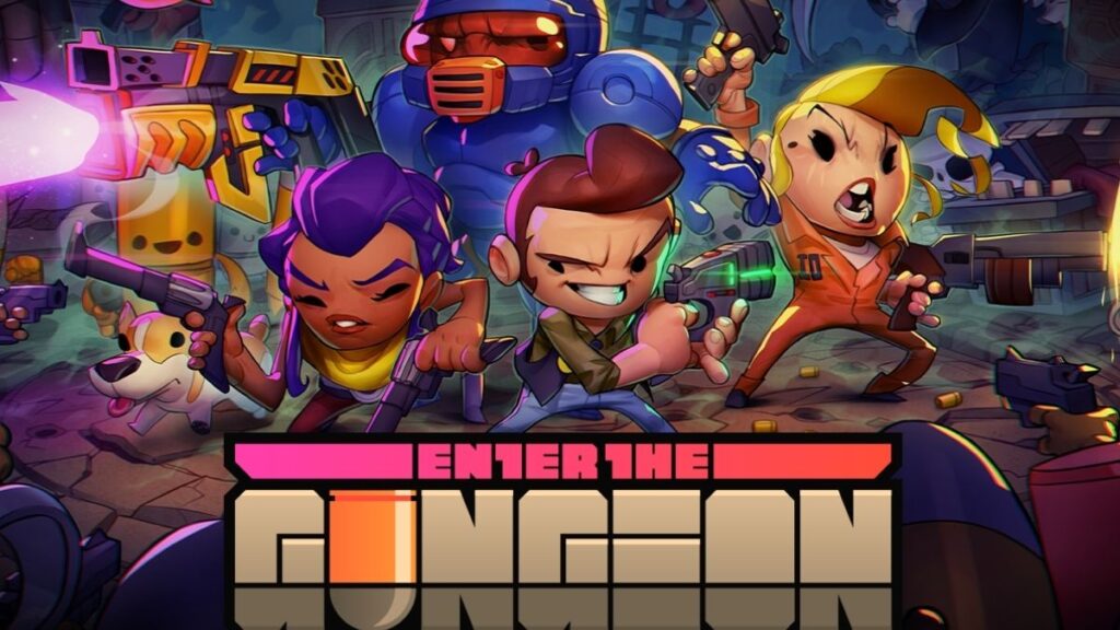 jogos coop local para nintendo lista enter the gungeon