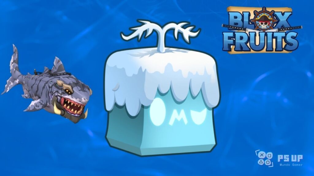 Blizzard Melhores frutas contra terror shark blox fruits