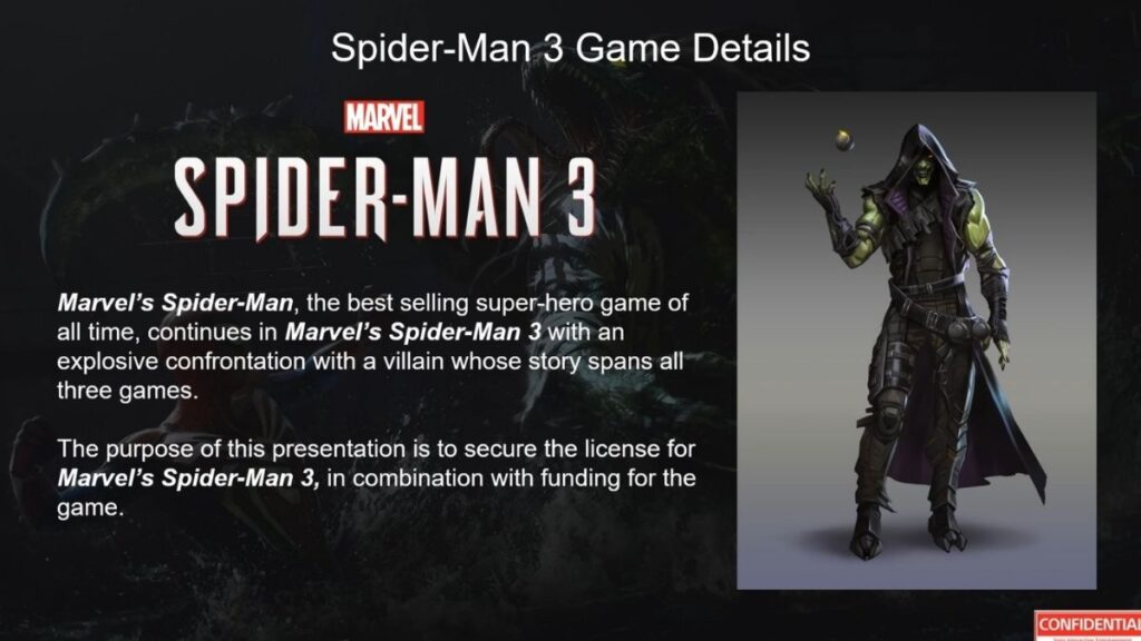 Duende Verde (Green Goblin) para Marvel's Spider-Man 3