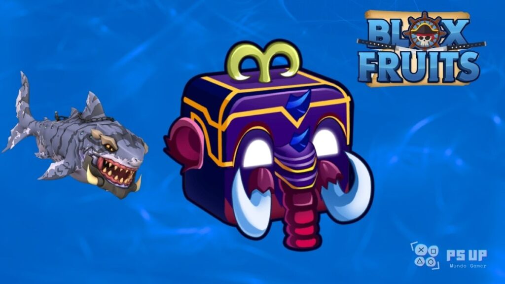 Mamute  Melhores frutas contra terror shark blox fruits