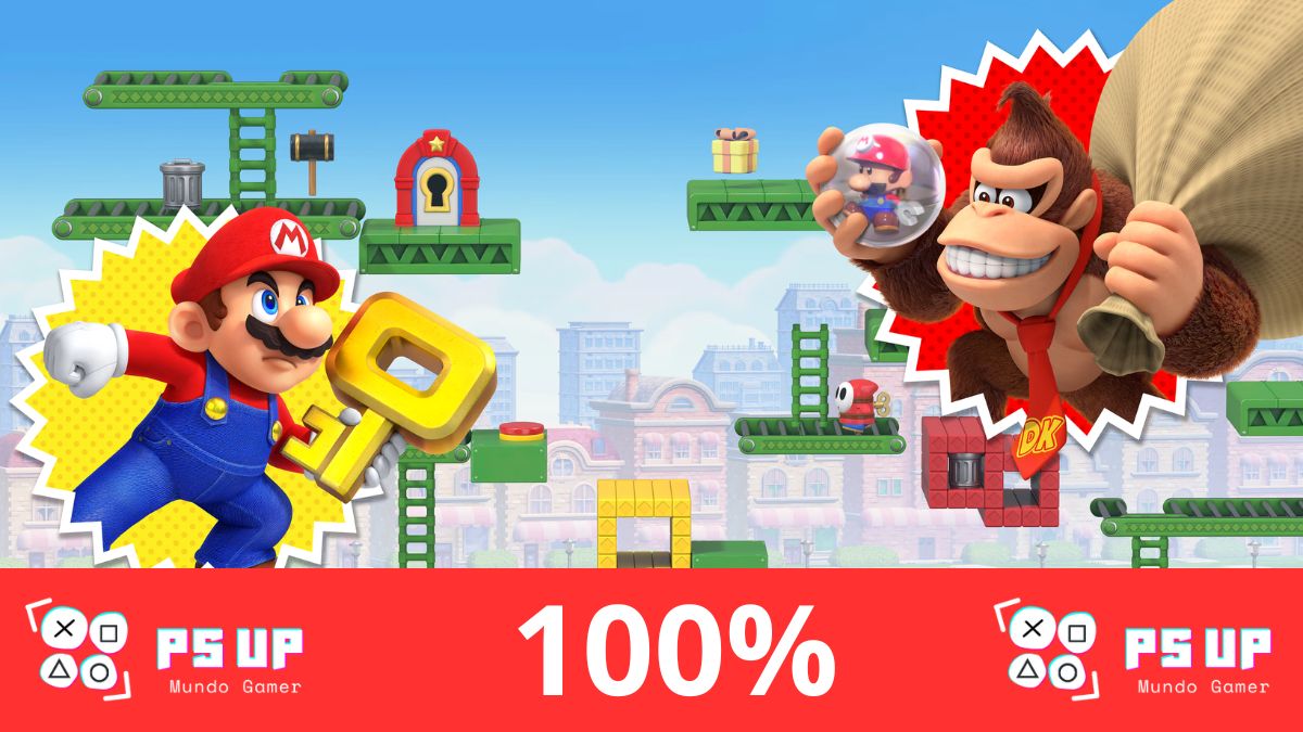 Mario vs. Donkey Kong Como Conquistar 100% no Jogo, Guia Completo