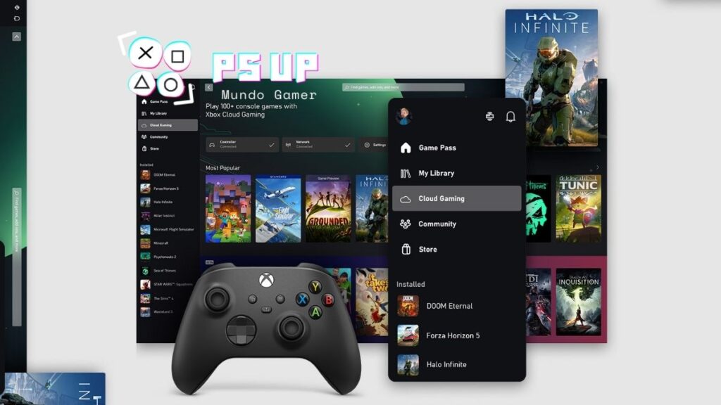 O Xbox Game Pass suporta jogos multiplataforma