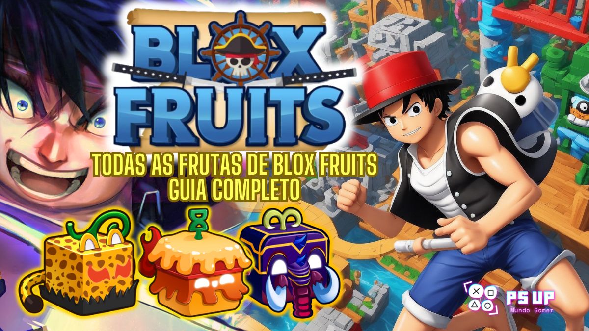 Todas as Frutas de Blox Fruits 2024 (Atualização 22) Guia Completo