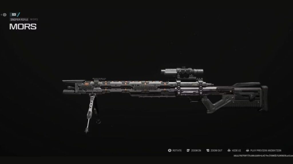 Mudanças Realizadas no Rifle de Precisão MORS do Call of Duty