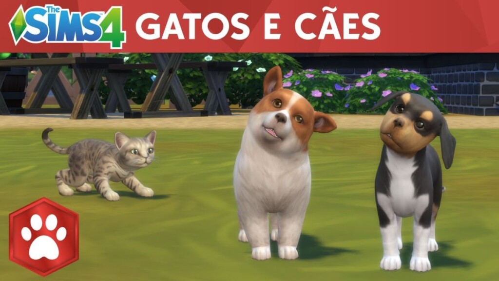 The Sims 4 Gatos e Cães