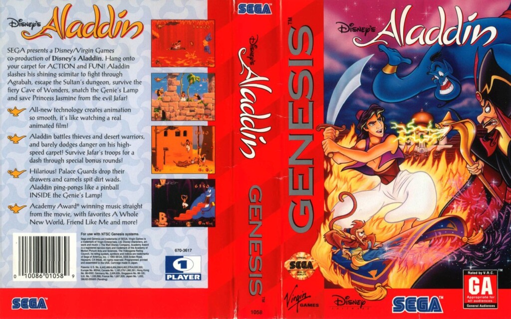 Aladdin Mega Drive
