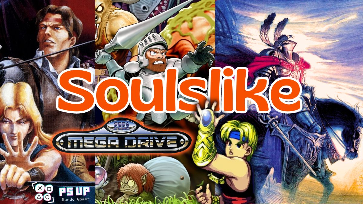 Antes do Dark Souls Conheça 5 Jogos Estilo Soulslike do Mega Drive!