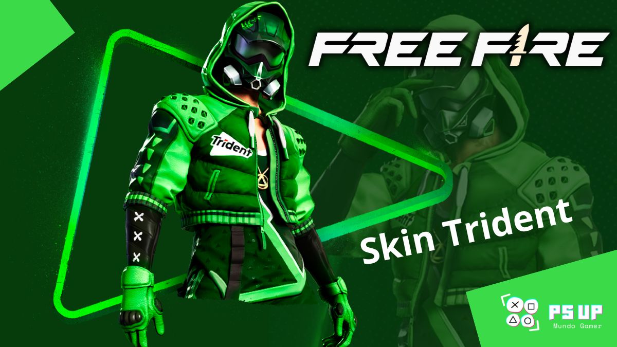 Códigos Free Fire x Trident Grátis Resgatar CODIGUIN FF de 500 Mil e Nova Skin Trident!