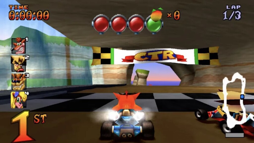 Crash Team Racing do PS1