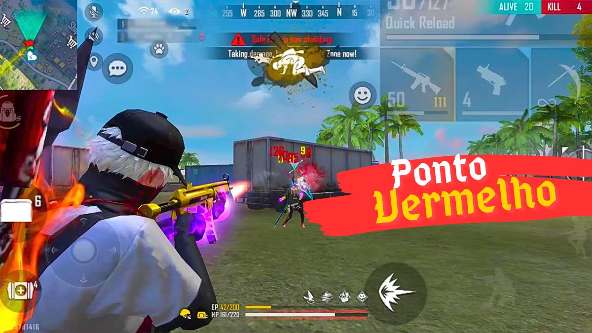 O Que é o Ponto Vermelho no Free Fire e Para Que Serve Saiba Ajustar na Sensi!