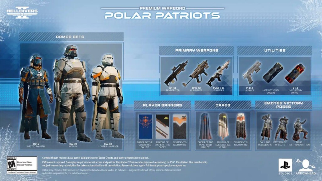 helldivers 2 polar patriots