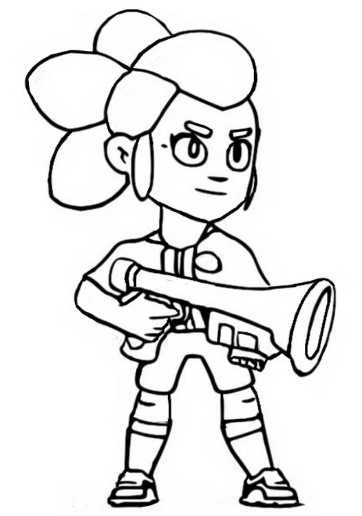 Desenhos do Brawl Stars para colorir!