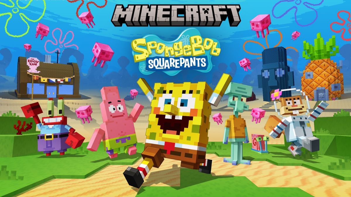 Minecraft Anuncia Novo Conteúdo de Bob Esponja em Parceria Inédita!