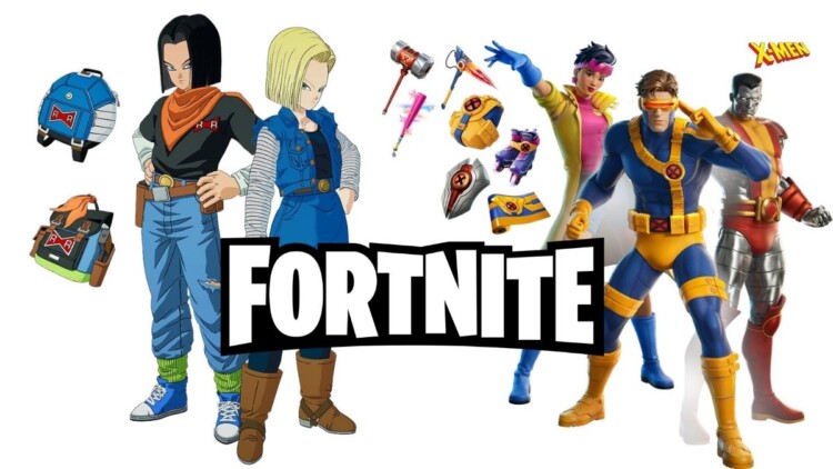 Fortnite Terá Novas Skins de Dragon Ball Z e X-Men