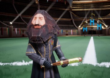 PS1 Hagrid como Item Cosmético em Harry Potter Quidditch Champions no PS5 e PS4