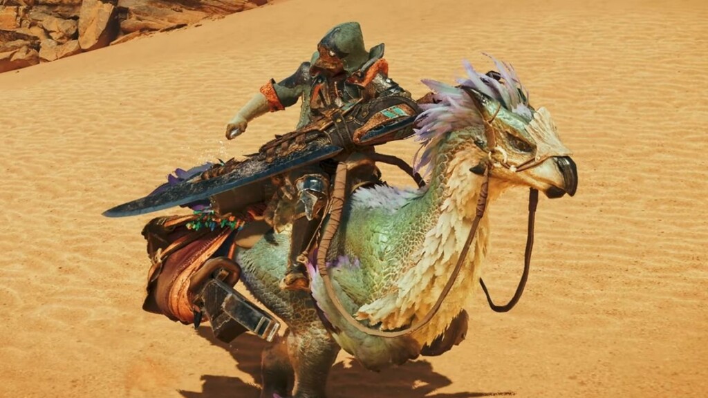 Seikret e o Sistema de Montaria em Monster Hunter Wilds