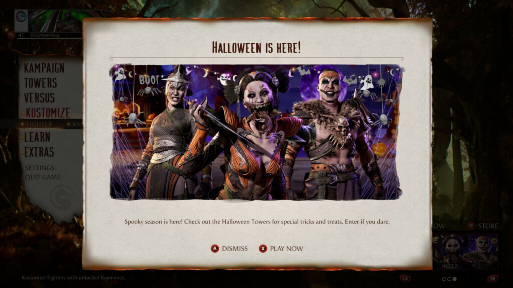 Mortal Kombat 1 recebe evento com skins de Halloween 1